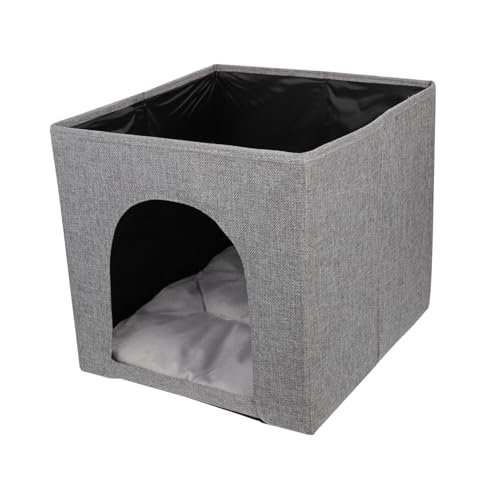 ABOOFAN Katzennest Haustierzelt Katzenwürfel Welpenzelte Katze Zelt Hundezelt Im Freien Katze Schlafplatz Tragbares Hundezelt Erhöhtes Katzenbett Leinen- Kratzfest Reisen Schlafkissen ABOOFAN Katzennest Haustierzelt Katzenwürfel Welpenzelte Katze Zelt Hundezelt Im Freien Katze Schlafplatz Tragbares Hundezelt Erhöhtes Katzenbett Leinen- Kratzfest Reisen Schlafkissen von ABOOFAN
