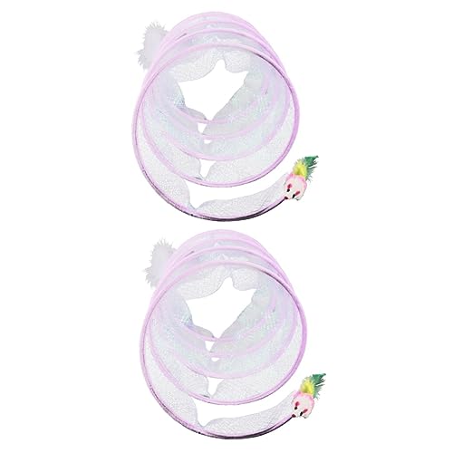 ABOOFAN 2 Stücke Katze Tunnel Für Kratzen Kätzchen Spielzeug Tunnel Spielzeug Elastische Mesh ABOOFAN 2 Stücke Katze Tunnel Für Kratzen Kätzchen Spielzeug Tunnel Spielzeug Elastische Mesh von ABOOFAN
