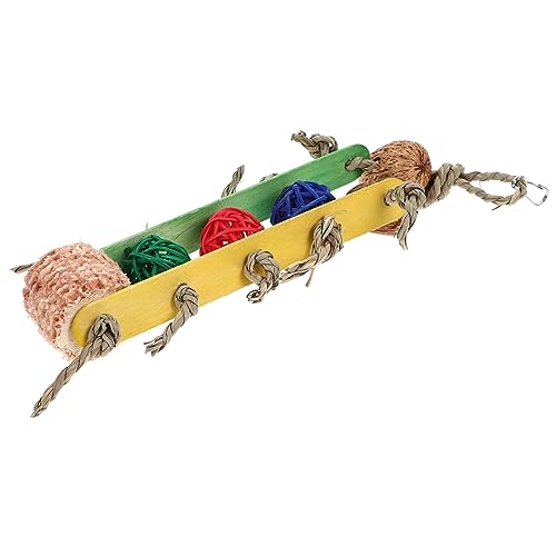 ABOOFAN Papageien Spielzeug Aus Natürlichem Holz Kauspielzeug Für Vögel Hängend Für Käfige Sicher Und Unterhaltsam Geeignet Für Papageienarten Dekoratives Zubehör Für Vogelkäfige ABOOFAN Papageien Spielzeug Aus Natürlichem Holz Kauspielzeug Für Vögel Hängend Für Käfige Sicher Und Unterhaltsam Geeignet Für Papageienarten Dekoratives Zubehör Für Vogelkäfige von ABOOFAN