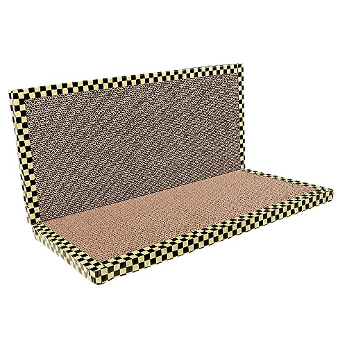 ABOOFAN Katzenspielzeug Kratzen Kätzchen Kratzbrett Wiederverwendbar Boden Zubehör Kratzbrett ABOOFAN Katzenspielzeug Kratzen Kätzchen Kratzbrett Wiederverwendbar Boden Zubehör Kratzbrett von ABOOFAN
