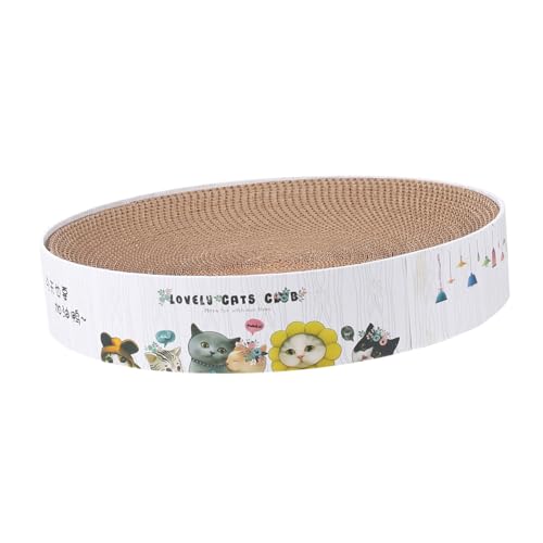 ABOOFAN Runde Katzenkratzmatte Wellpappe Katzenkratzbrett Katzenkratzspielzeug Katzenruheschale Kratzpad ABOOFAN Runde Katzenkratzmatte Wellpappe Katzenkratzbrett Katzenkratzspielzeug Katzenruheschale Kratzpad von ABOOFAN