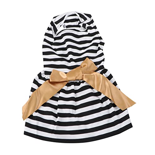 ABOOFAN Haustierkleidung Outfits Für Hunde Streifen Hundekleid Ärmelloser Welpenrock Für Kühle Tage ABOOFAN Haustierkleidung Outfits Für Hunde Streifen Hundekleid Ärmelloser Welpenrock Für Kühle Tage von ABOOFAN