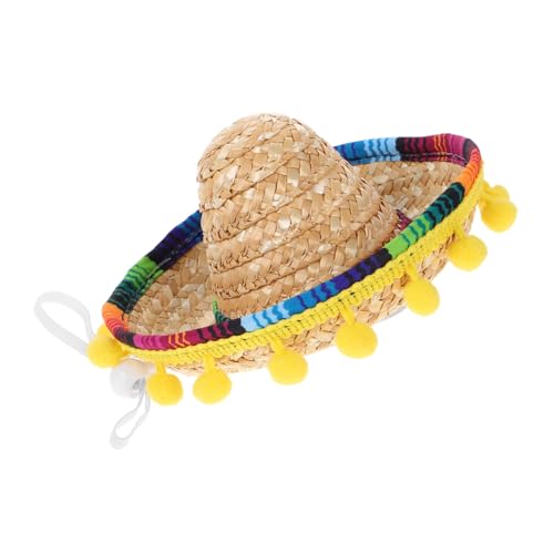 ABOOFAN Mini Sombrero Partyhut für Kleine Hunde und Haustiere Leichtes Mexikanisches Kostümzubehör Bunte Fiesta Hüte für Tierköpfe Verstellbar und Komfortabel für Partys und Feiern ABOOFAN Mini Sombrero Partyhut für Kleine Hunde und Haustiere Leichtes Mexikanisches Kostümzubehör Bunte Fiesta Hüte für Tierköpfe Verstellbar und Komfortabel für Partys und Feiern von ABOOFAN