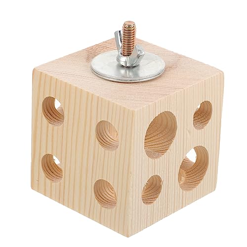 ABOOFAN Vogel Futtersuche Spielzeug Station Holz Blöcke Papagei Kauen Puzzle Spiel Papagei Ausbildung Spielzeug ABOOFAN Vogel Futtersuche Spielzeug Station Holz Blöcke Papagei Kauen Puzzle Spiel Papagei Ausbildung Spielzeug von ABOOFAN