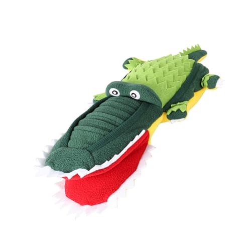 ABOOFAN Interaktives Hundekauspielzeug Quietschendes Alligatorspielzeug Haustierschnüffel-plüschspielzeug ABOOFAN Interaktives Hundekauspielzeug Quietschendes Alligatorspielzeug Haustierschnüffel-plüschspielzeug von ABOOFAN