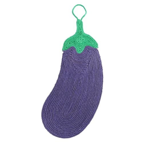 ABOOFAN Sisal Katzen Griff Katze Kratzmatte Katzen-kratzunterlage Kratzspielzeug Katzenteppich Katzenkratzer Kaktus Krallenkratzer Für Katzen Haustierbett Sisalseil Verschieden Violett von ABOOFAN