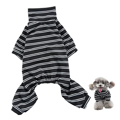ABOOFAN Welpenbekleidung Nachtwäsche Für Hunde Weicher Und Gemütlicher Pyjama Mit Streifen Modische Dekorative Hundeweste ABOOFAN Welpenbekleidung Nachtwäsche Für Hunde Weicher Und Gemütlicher Pyjama Mit Streifen Modische Dekorative Hundeweste von ABOOFAN