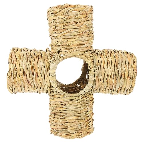 ABOOFAN Gewebtes Versteckschloss Für Meerschweinchen Kleiner Tunnel Verstecktunnel Bequemes Nest ABOOFAN Gewebtes Versteckschloss Für Meerschweinchen Kleiner Tunnel Verstecktunnel Bequemes Nest von ABOOFAN