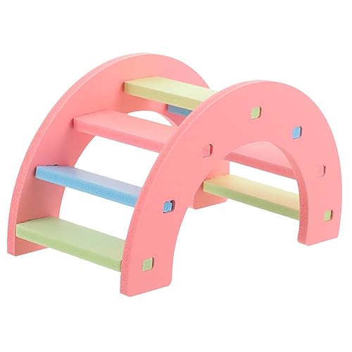 ABOOFAN Übungs-kletterbrücke Für Kleintiere Chinchilla-brücke Für Käfigdekor PVC-Material Spaß Spielzeit von ABOOFAN