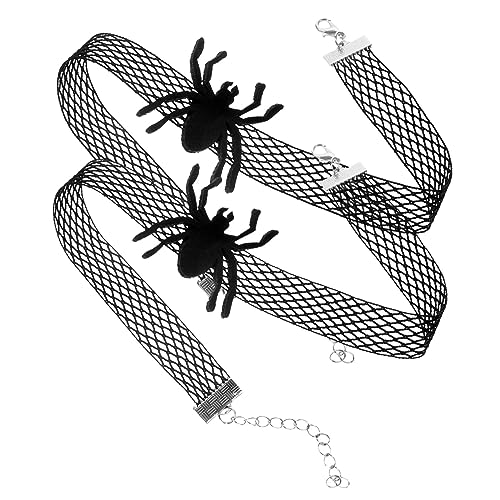 ABOOFAN Spinne 2St Halloween-Katzenfliegen süße Halloween-Krawatten Abreiß für Netzhalsbänder für Halloween-Katze-Krawatte Halskette drinnen ABOOFAN Spinne 2St Halloween-Katzenfliegen süße Halloween-Krawatten Abreiß für Netzhalsbänder für Halloween-Katze-Krawatte Halskette drinnen von ABOOFAN