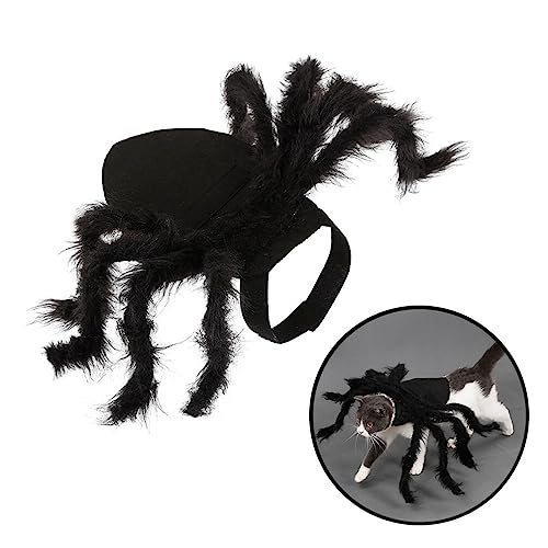 ABOOFAN Hundespinnenkleidung Spinnen-Outfit Für Katze Hunde Spinnenkostü Welpe Spinne Verkleiden Sich Kostüme Für Spinnenhunde Spinnenkostü Für Haustiere Dekorationen Winter von ABOOFAN