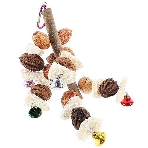 ABOOFAN Vogelkäfig-zubehör Papageienspielzeug Papageien-kauspielzeug Für Vögel Interessantes Hängendes Vogel-kauspielzeug von ABOOFAN