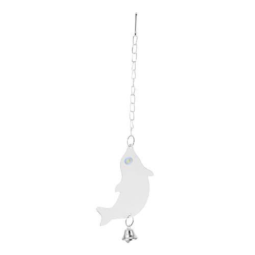 ABOOFAN Vogel Spiegel Sittich Spiegel Zubehör Für Vogelkäfige Vogelzubehör Papageienkäfigspielzeug Vogelkäfig Spiegel Vogel-Accessoire Schaukel Langen Acryl Unterhalten Sie Sich von ABOOFAN