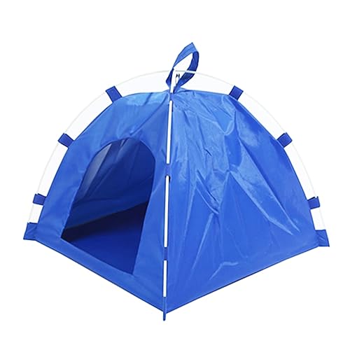ABOOFAN Oxford-haustierzelt Für Hunde Und Katzen 40 X 40 X 35 cm Einfach Aufzubauen Abnehmbare Faserstange Leichtes Reisebett von ABOOFAN
