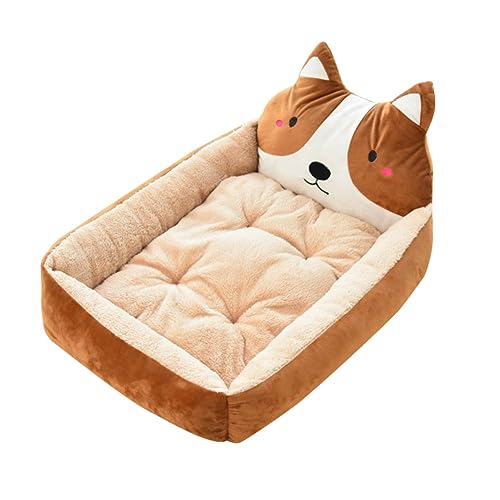 ABOOFAN tierische bescherung haustierbett Hunde Liege katzenbettchen Hundekorb katzenkissen Katzen deckchen pet Bed Dog beds katzenkorb Haustier-Schlafbett hundehaus Bett Winter Zwinger von ABOOFAN