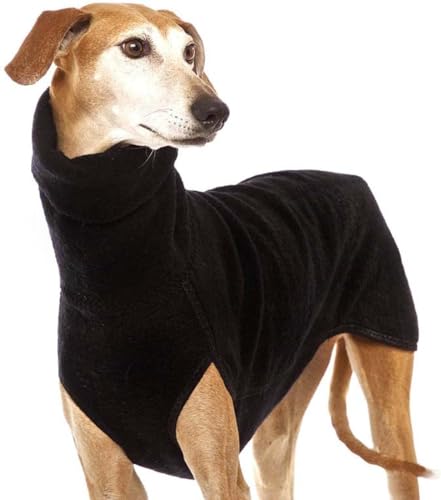 Herbst Und Winter Warme Windhund Labrador Schäferhund Kleidung Für Große Hunde Hemd Hohen Hals Pullover Stretch Fleece Pullover Für Hunde Weste Pet Jacke von ABRAGO