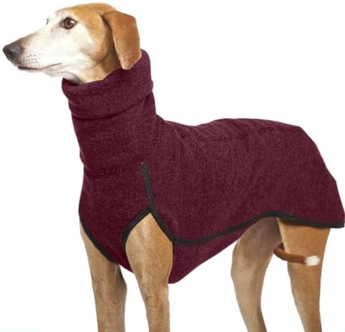 Herbst und Winter Warmer Windhund Labrador Schäferhund Kleidung für große Hunde High Neck Hemd Stretch Fleece Pullover für Hunde Weste Haustier Jacke Herbst und Winter Warmer Windhund Labrador Schäferhund Kleidung für große Hunde High Neck Hemd Stretch Fleece Pullover für Hunde Weste Haustier Jacke von ABRAGO