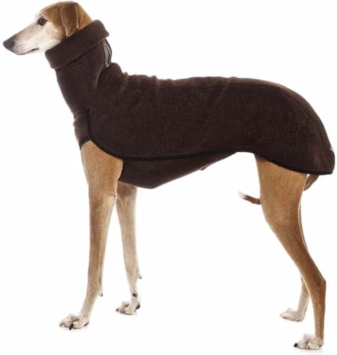 Herbst Und Winter Warme Windhund Labrador Schäferhund Kleidung Für Große Hunde Hemd Hohen Hals Pullover Stretch Fleece Pullover Für Hunde Weste Pet Jacke von ABRAGO