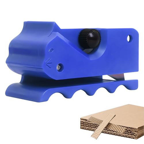 ACAREY Kartonschneider DIY Kartonschneider für Katzenkratzer Karton Schneider Cardboard Cutter Katzenkratzbrett Kartonschneider Katze Karton Recycling Cutting Tool Haustier Zubehör (Blau) von ACAREY