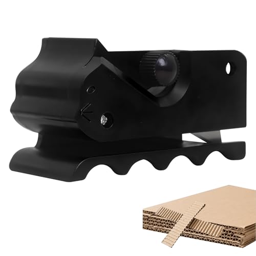 ACAREY Kartonschneider DIY Kartonschneider für Katzenkratzer Karton Schneider Cardboard Cutter Katzenkratzbrett Kartonschneider Katze Karton Recycling Cutting Tool Haustier Zubehör (Schwarz) von ACAREY