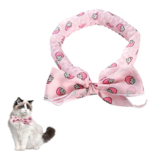 Kühlender Schal, 3 Stück Bandana für Hunde, Halstuch-Halsband für Hunde, Dreieck-Schal für Hunde, für kleine Hunde, mittelgroß (M, Rosa) von ACAREY