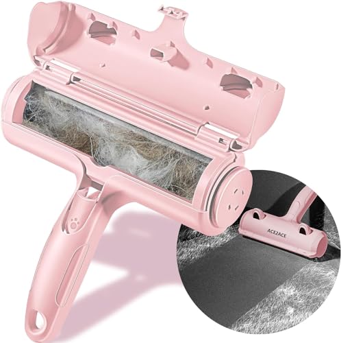 ACE2ACE Tierhaarentferner Fusselrolle, Katzenhaarentferner, Fusselroller für Hundehaare und Katzenhaare Wiederverwendbar, Rosa ACE2ACE Tierhaarentferner Fusselrolle, Katzenhaarentferner, Fusselroller für Hundehaare und Katzenhaare Wiederverwendbar, Rosa von ACE2ACE