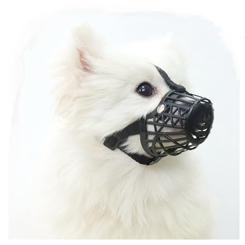 Klassischer Hundemaulkorb, Hund kann hecheln und trinken, atmungsaktiv, verstellbarer Kunststoff-Maulkorb für kleine, mittelgroße und große Hunde, verhindert Beißen, Bellen und Kauen (Schwarz, 5#L) Klassischer Hundemaulkorb, Hund kann hecheln und trinken, atmungsaktiv, verstellbarer Kunststoff-Maulkorb für kleine, mittelgroße und große Hunde, verhindert Beißen, Bellen und Kauen (Schwarz, 5#L) von ACFELT