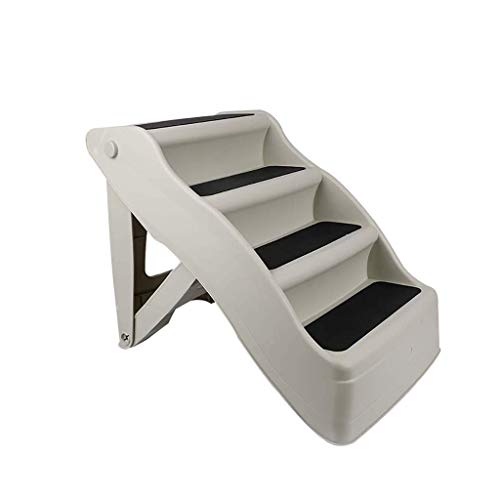 n/a Leiterstuhl, zusammenklappbar, Schlafzimmer-Tritthocker mit Leiterstuhlsitz, vielseitig, multifunktional, vielseitig einsetzbar (Größe: 51 x 64 x 44,5 cm) von ACLips