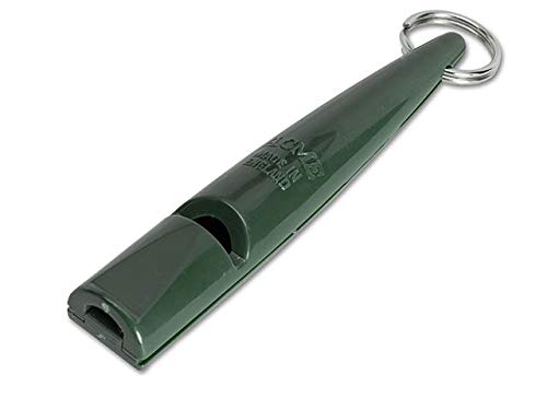 (2 Pack) Acme Model 210.5 Plastic Dog Whistle Forest Green for Dogs von ACME