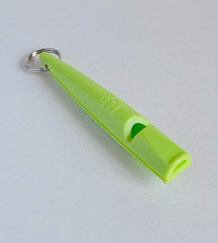 (2 Pack) Acme Model 211.5 Plastic Dog Whistle Lime Green for Dogs von ACME