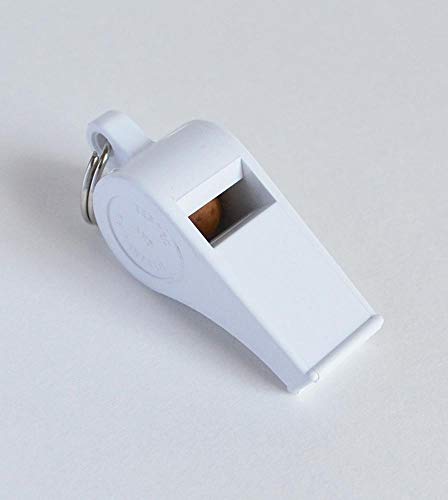 (3 Pack) Acme Thunderer Model 660 Small Plastic Referee Whistle White von ACME