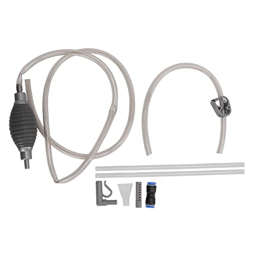 ACOGEDO Aquarium-Vakuum-Kiesreiniger, Aquarium-Wasserwechsler-Siphonpumpe für Aquarien, Aquarium-Reiniger, Hand-Siphonschlauch Zum Entfernen und Wechseln von Wasser oder Sand in Minuten von ACOGEDO