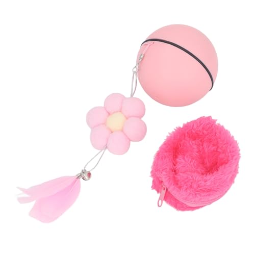 ACOGEDO Interaktiver Katzenspielzeugkugel mit Einem Touch -Start - Automatische Rolling Cat Ball für Haustierübung Beinhaltet Plüsch und Federbefestigungen ACOGEDO Interaktiver Katzenspielzeugkugel mit Einem Touch -Start - Automatische Rolling Cat Ball für Haustierübung Beinhaltet Plüsch und Federbefestigungen von ACOGEDO