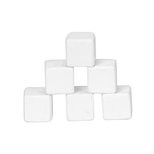 Essentieller Fischtank Calciumstein mit Natürlichen Mineralblöcken für Aquarium- und Reptiliengehäuse - 6pcs Vielseitige Nährstoffreiche Calciumstein für Schildkröten und Kriechen Haustiere von ACOGEDO