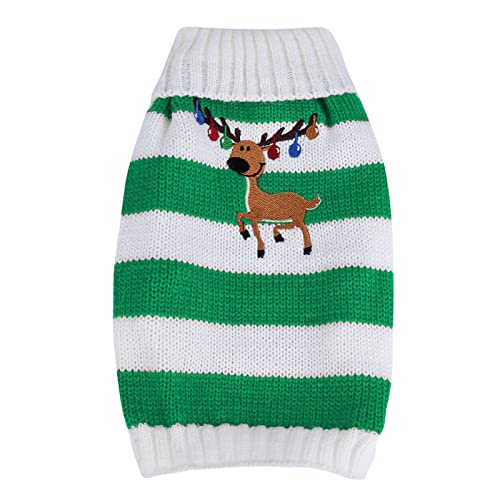Hundepullover, Warmer Wintermantel für Haustiere, Welpenpullover, Hundekleidung für Kleine Hunde, Zopfmuster für Kaltes Wetter, Hundekleidung für Kleine, Mittelgroße und Große von ACOGEDO