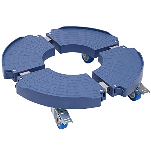 ACROSSPART Pflanzenroller, Rollbrett mit 360 ° Drehbare Rädern Schwerlast und Bremse, Pflanzenroller Rund für den Hausgarten Blumentopf, Tragkraft 400 KG ACROSSPART Pflanzenroller, Rollbrett mit 360 ° Drehbare Rädern Schwerlast und Bremse, Pflanzenroller Rund für den Hausgarten Blumentopf, Tragkraft 400 KG von ACROSSPART