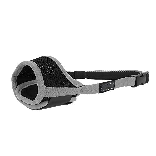 Atmungsaktiver Mesh Maulkorb Für Hunde Verstellbar Gegen Bellen Hundemundmaske Abdeckung Stop Chew Pflege Hundemaulkörbe Training,Grau,M Atmungsaktiver Mesh Maulkorb Für Hunde Verstellbar Gegen Bellen Hundemundmaske Abdeckung Stop Chew Pflege Hundemaulkörbe Training,Grau,M von ACSUZ