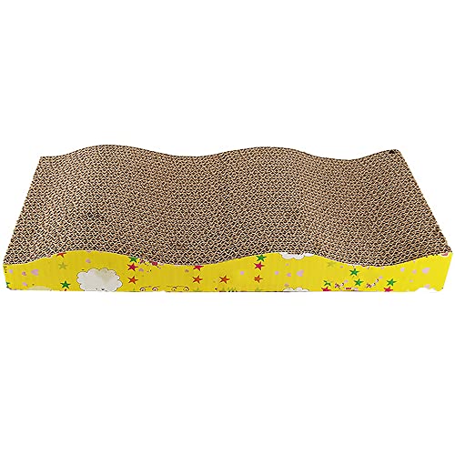 Haustier-Katzen-kätzchen-Spielzeug Katzen-kratzbrett-Auflage Wellpappen Kratz Kratz-karton Auflage Spielzeug Mit Katzenminze,A Haustier-Katzen-kätzchen-Spielzeug Katzen-kratzbrett-Auflage Wellpappen Kratz Kratz-karton Auflage Spielzeug Mit Katzenminze,A von ACSUZ