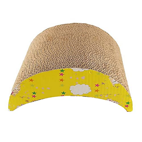 Haustier-Katzen-kätzchen-Spielzeug Katzen-kratzbrett-Auflage Wellpappen Kratz Kratz-karton Auflage Spielzeug Mit Katzenminze,C Haustier-Katzen-kätzchen-Spielzeug Katzen-kratzbrett-Auflage Wellpappen Kratz Kratz-karton Auflage Spielzeug Mit Katzenminze,C von ACSUZ