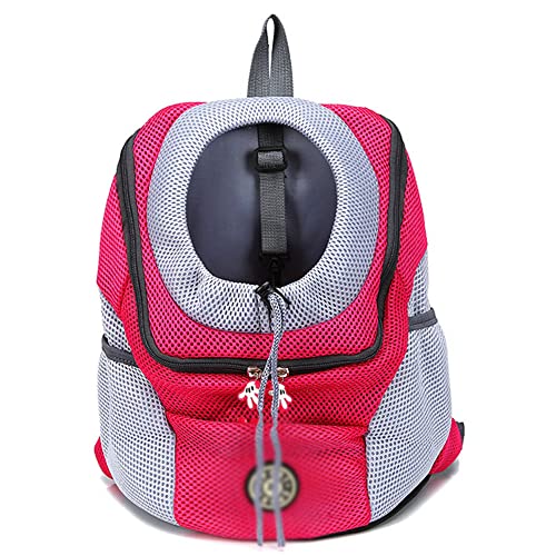 Tragen Von Pet Cat Dog -Rucksack Aus Wanderreisen Tragbare Transportbeutel Tier Rucksack Kleine Hunde Schultern Rucksack,Rose,Large Tragen Von Pet Cat Dog -Rucksack Aus Wanderreisen Tragbare Transportbeutel Tier Rucksack Kleine Hunde Schultern Rucksack,Rose,Large von ACSUZ