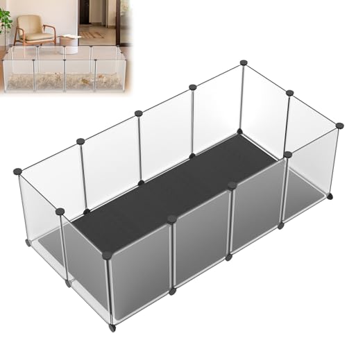 ACXIN Kleintiergehege 12PC mit Bodenplatten, komfortabler Unterlage, 143×73×46 cm – ideal als Laufstall für Hund, Katze, Kaninchen, Meerschweinchen, Freigehege für Tiere, Nager Gehege ACXIN Kleintiergehege 12PC mit Bodenplatten, komfortabler Unterlage, 143×73×46 cm – ideal als Laufstall für Hund, Katze, Kaninchen, Meerschweinchen, Freigehege für Tiere, Nager Gehege von ACXIN