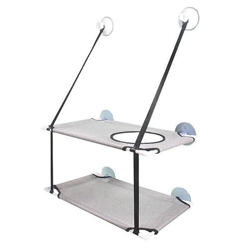 Hängendes Katzenbett, Katzenhängematte for Haustiere, Katzenbett, Katzenhaus, Klettergerüst for Kätzchen, Katzenfenster-Hängematte, Sitzstange, platzsparendes, am Fenster montiertes Katzenbett, hält a Hängendes Katzenbett, Katzenhängematte for Haustiere, Katzenbett, Katzenhaus, Klettergerüst for Kätzchen, Katzenfenster-Hängematte, Sitzstange, platzsparendes, am Fenster montiertes Katzenbett, hält a von AD-BCrbgen