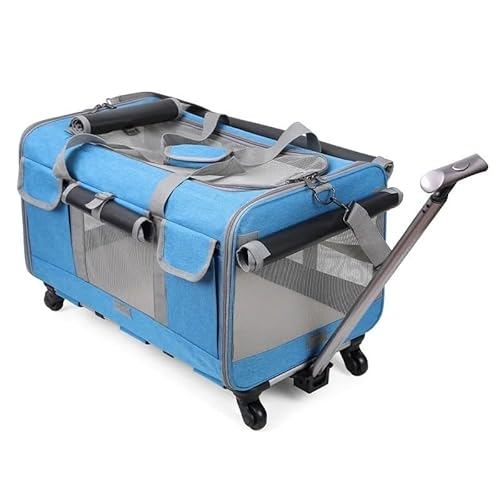 Haustier-Buggy for kleine Miniaturhunde und -katzen. Faltbarer Reisewagen mit Rädern. Leicht zu manövrieren und zu verstauen. Geeignet for verschiedene kleine Haustiere. Ideal for Spazierengehen und R Haustier-Buggy for kleine Miniaturhunde und -katzen. Faltbarer Reisewagen mit Rädern. Leicht zu manövrieren und zu verstauen. Geeignet for verschiedene kleine Haustiere. Ideal for Spazierengehen und R von AD-BCrbgen