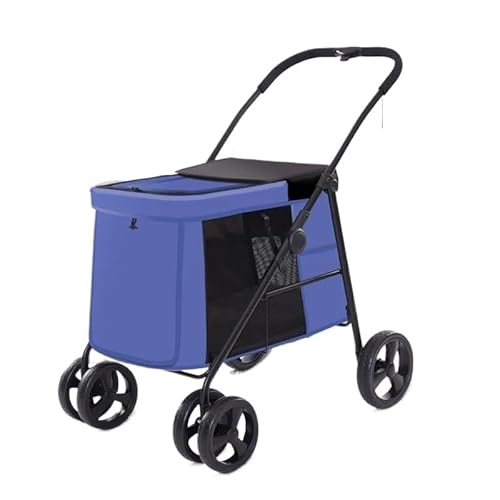 Haustier-Buggy for kleine Miniaturhunde und -katzen. Faltbarer Reisewagen mit Rädern. Leicht zu manövrieren und zu verstauen. Geeignet for verschiedene kleine Haustiere. Ideal for Spazierengehen und R Haustier-Buggy for kleine Miniaturhunde und -katzen. Faltbarer Reisewagen mit Rädern. Leicht zu manövrieren und zu verstauen. Geeignet for verschiedene kleine Haustiere. Ideal for Spazierengehen und R von AD-BCrbgen
