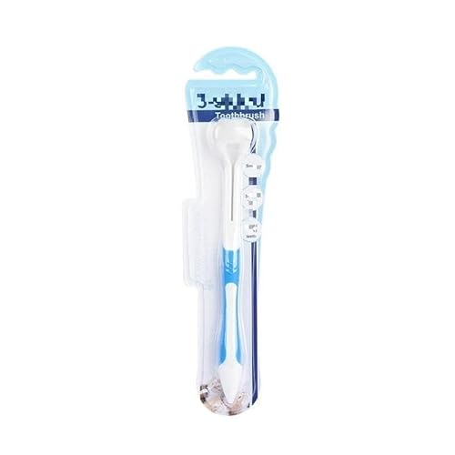 AD-BCrbgen Hundezahnbürste, Katzenzahnbürste, effektive Haustierzahnbürste for optimale Zahnpflege, Sorgen Sie for die Zahnhygiene Ihres Haustieres(Blue) von AD-BCrbgen