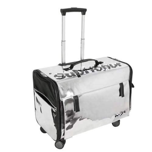 Katzentragetasche, Haustier-Hundetrage, Haustier-Reisetrage, Katzen-Reisetrage, leicht, atmungsaktiv, for mittelgroße Katzen, kleine Katzen, Hunde, Katzen-Hunde-Rucksack, Haustier-Tragetasche(Metallic Katzentragetasche, Haustier-Hundetrage, Haustier-Reisetrage, Katzen-Reisetrage, leicht, atmungsaktiv, for mittelgroße Katzen, kleine Katzen, Hunde, Katzen-Hunde-Rucksack, Haustier-Tragetasche(Metallic von AD-BCrbgen