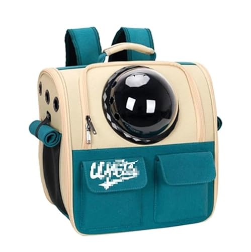 Katzentragetasche, Haustier-Hundetrage, Haustier-Reisetrage, Katzen-Reisetrage, leicht, atmungsaktiv, for mittelgroße Katzen, kleine Katzen, Hunde, Katzen-Hunde-Rucksack, Haustier-Tragetasche(Green Br Katzentragetasche, Haustier-Hundetrage, Haustier-Reisetrage, Katzen-Reisetrage, leicht, atmungsaktiv, for mittelgroße Katzen, kleine Katzen, Hunde, Katzen-Hunde-Rucksack, Haustier-Tragetasche(Green Br von AD-BCrbgen