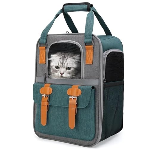 Katzentragetasche, Haustier-Hundetrage, Haustier-Reisetrage, Katzen-Reisetrage, leicht, atmungsaktiv, for mittelgroße Katzen, kleine Katzen, Hunde, Katzen-Hunde-Rucksack, Haustier-Tragetasche Katzentragetasche, Haustier-Hundetrage, Haustier-Reisetrage, Katzen-Reisetrage, leicht, atmungsaktiv, for mittelgroße Katzen, kleine Katzen, Hunde, Katzen-Hunde-Rucksack, Haustier-Tragetasche von AD-BCrbgen