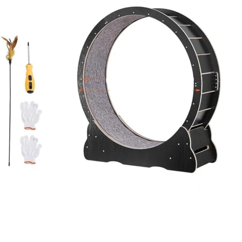 Laufband for Katzenrollen, leises Laufspielzeug for Katzen, körperliche Aktivität, Laufrad for Katzen, Laufrad for Katzen for Teppichbahnen, großes Laufrad for Hauskatzen, geeignet for die meisten Kat Laufband for Katzenrollen, leises Laufspielzeug for Katzen, körperliche Aktivität, Laufrad for Katzen, Laufrad for Katzen for Teppichbahnen, großes Laufrad for Hauskatzen, geeignet for die meisten Kat von AD-BCrbgen