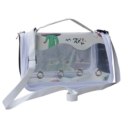 Transparenter Papageien-Reisekäfig, atmungsaktive Haustier-Vogeltasche, kleine, leichte Vogelkäfigtasche, kleine Haustier-Ausflugstasche, Vogel-Reiserucksack, Käfig, Mehrzweck-Haustiertasche for Papag Transparenter Papageien-Reisekäfig, atmungsaktive Haustier-Vogeltasche, kleine, leichte Vogelkäfigtasche, kleine Haustier-Ausflugstasche, Vogel-Reiserucksack, Käfig, Mehrzweck-Haustiertasche for Papag von AD-BCrbgen